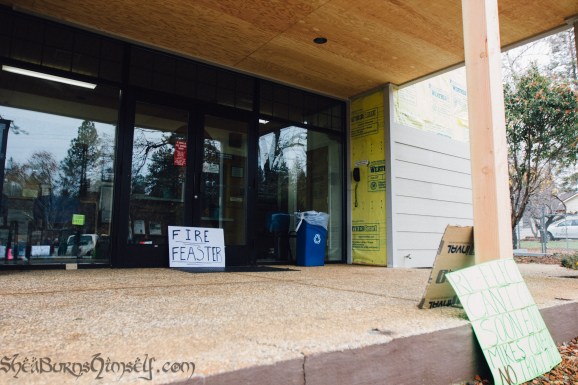 Christmas and Protest 057